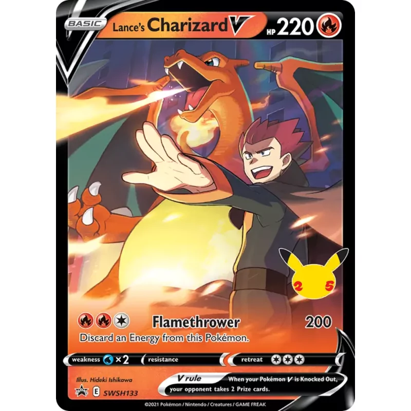 Lance's Charizard V (swshp-SWSH133)
