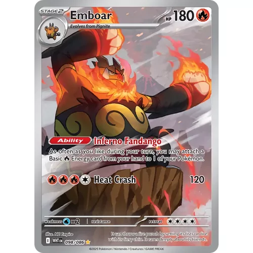 Emboar (sv10.5w-098)