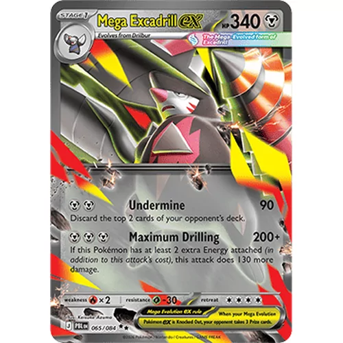Mega Excadrill ex (me05-065)