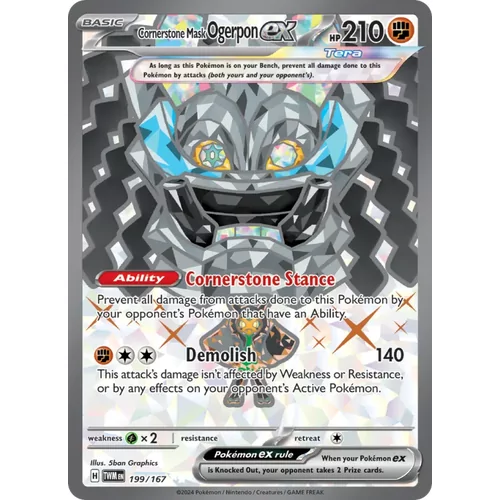 Cornerstone Mask Ogerpon ex (sv06-199)