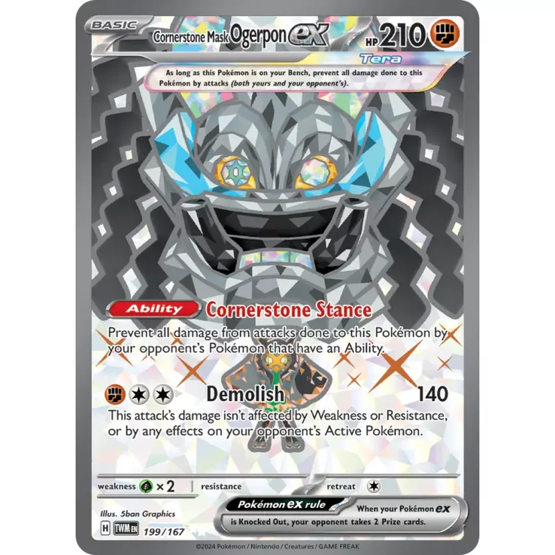 Cornerstone Mask Ogerpon ex (sv06-199)