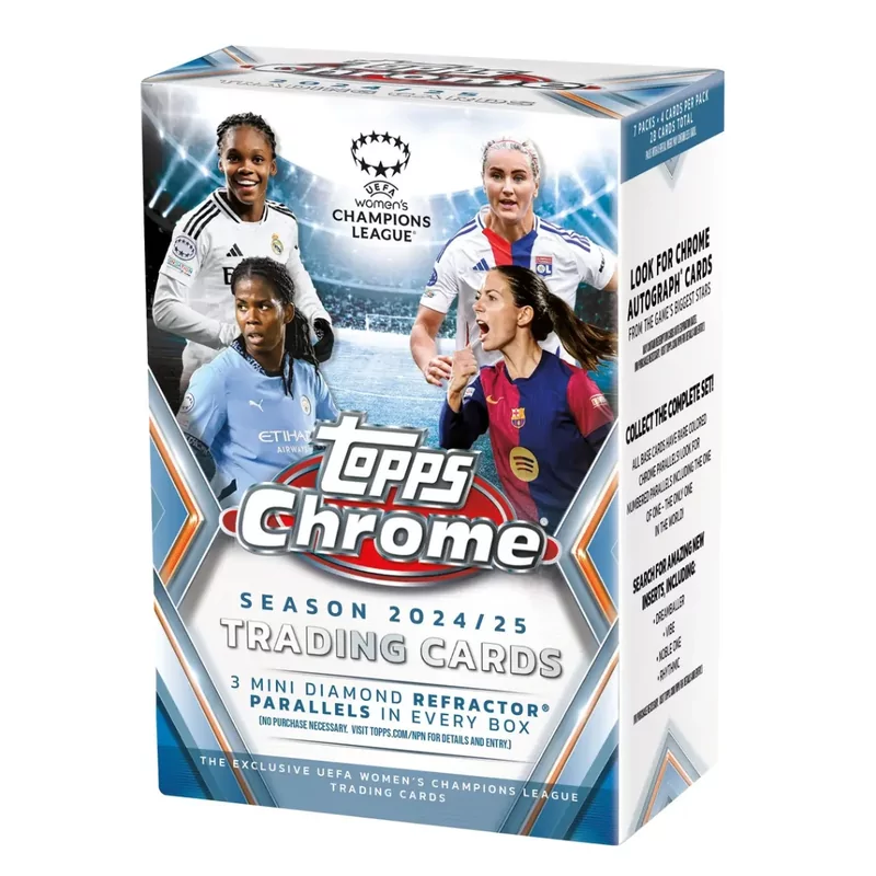 Topps Chrome Women UCL 2024/25 Value Box