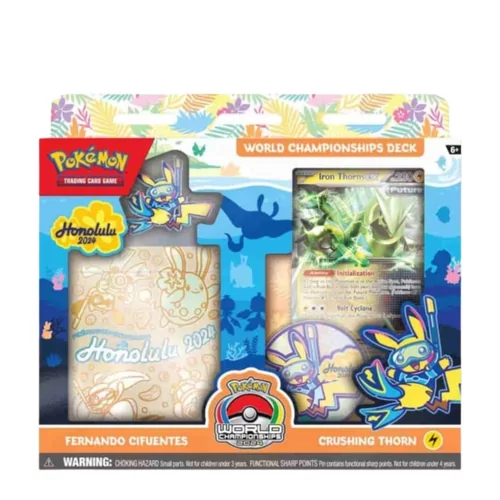 Pokémon World Championship Deck - 2024 Fernando Cifuentes: Crushing Thorn