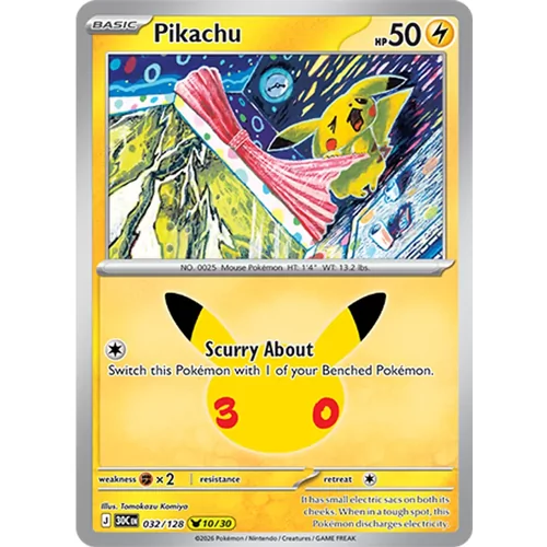 Pikachu (30th-032)