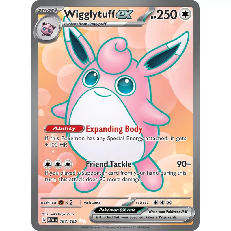 Wigglytuff ex (sv03.5-187)