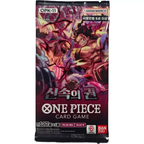 One Piece Koreaanse Boosterpack - OPK11 A Fist Of Divine Speed