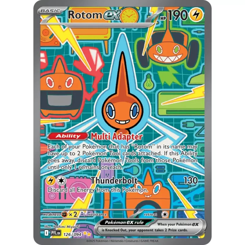 Rotom ex (me02-126)