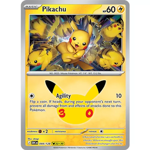 Pikachu (30th-044)