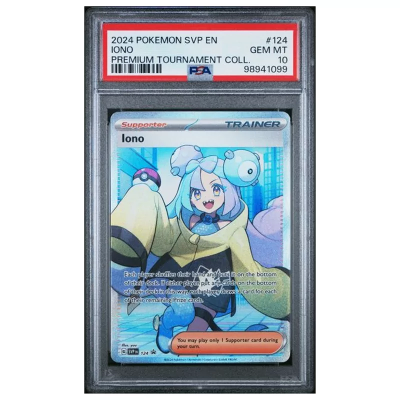 PSA 10 Iono #124 Premium Tournament Collection