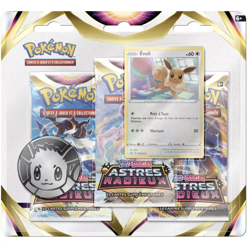 Blister 3-Pack Astres Radieux - Evoli