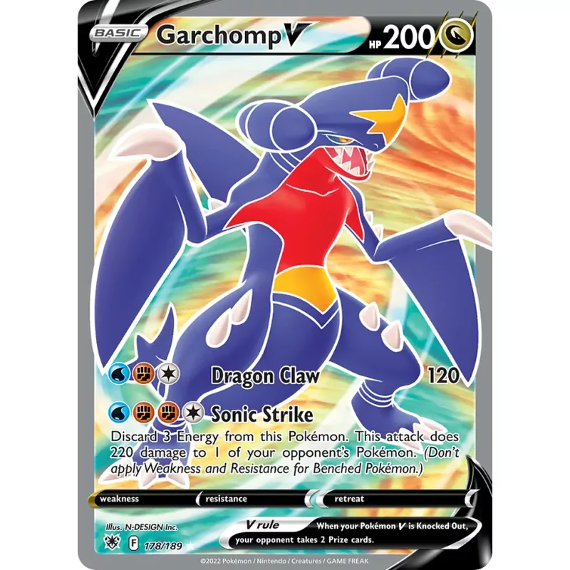 Garchomp V (swsh10-178)