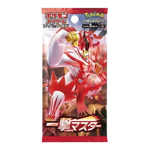 Pokémon Japanse Boosterpack - Single Stike Master 