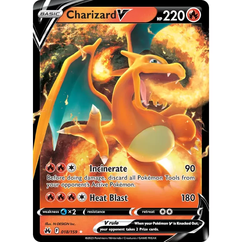 Charizard V (swsh12.5-018)
