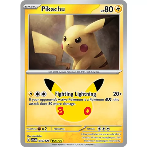 Pikachu (30th-049)